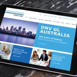 GillenDesign DNV GL Protfolio Website