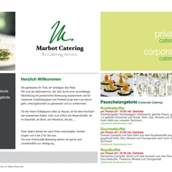 CMS Website, Marbot Catering
