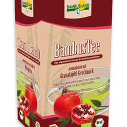 Bio-Bambustee Granatapfel (produzierte Version)