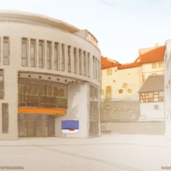 Hintergrundillustration für die VR-Bank Schwäbisch Hall