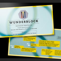 Wunderblock, Flyer 2016/01