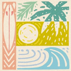 Minimal Surf Art Series
