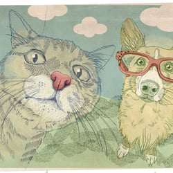 Kitty & Dog