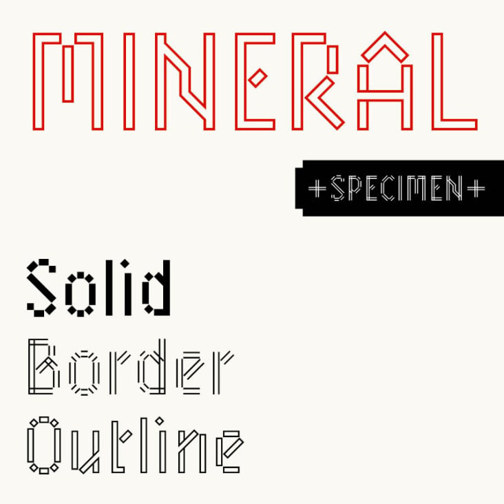 1 Mineral VT Typeface 00