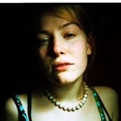 portrait of miriam (blue)