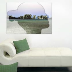 Foto experimentell bearbeitet, Wetterau, Landschaft, Landscape
