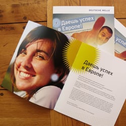 Entwicklung einer Gestaltungslinie, Broschüre