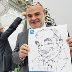 Schnellzeichner/Karikaturist für Messen