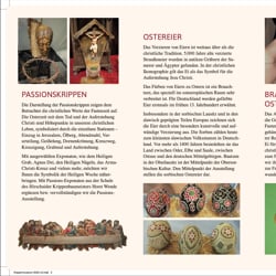 Flyer (Rückseite) – Passionskrippen, Ostereier und Osterbräuche (2025)
