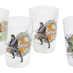Star Wars: 4teiliges Mehrwegbecher-Set