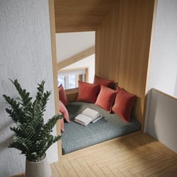 3D Visualisierung: Maya Häuser, Andermatt