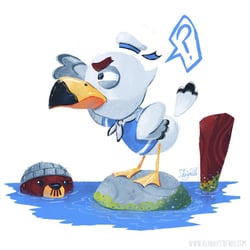 Guliver, die Möwe