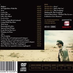 TOM BECK SE SUPERFICIAL ANIMAL DIGIPACK DVD CD back