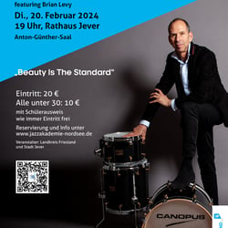 Jazzakademie Jever, Konzertplakat