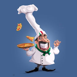 PINO der Pizzzabäcker
