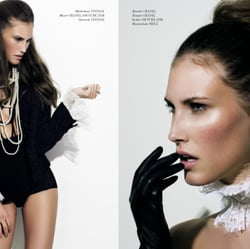 Make Up: Anna Tsoulcha Model:Claudia P Fotograf: Krystina Woldanowski