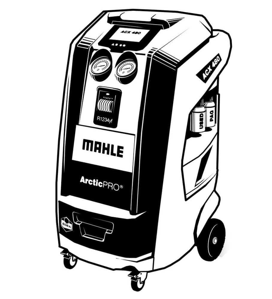 Vektorgrafik Mahle ACX 480