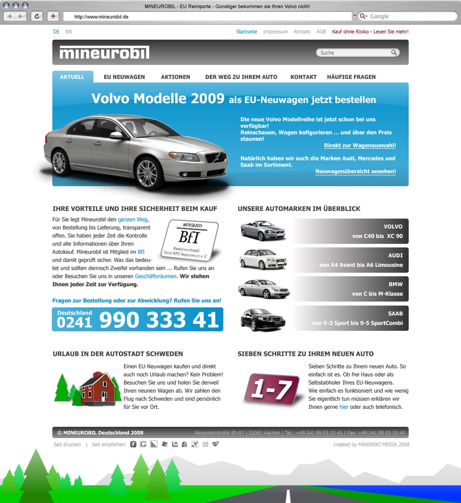 Startseite Mineurobil.de