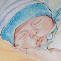 Portraitart °Elfenjunge schlafend°