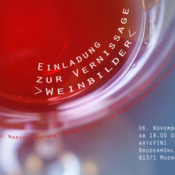 Vernissage Einladungskarte