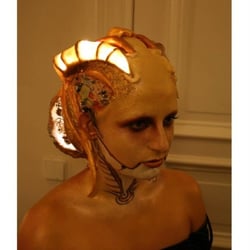 „borg“ with selfmade headpiece