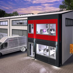 Gewerbehallen Konzept