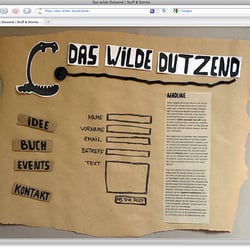 handgemachte website