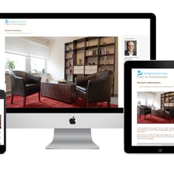 Responsive Webseite für die Praxis für Psychotherapie Erchadi, Wuppertal