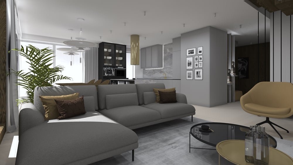 Das offene Wohnzimmer