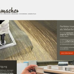 Statischer Multipager der Tischlerei Huthmacher in Erftstadt