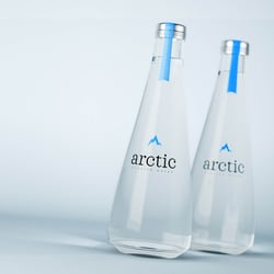 Produktrendering Wasserflasche