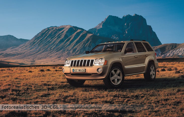 3D-CGI Jeep Grand Cherokee