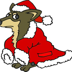 Weihnachtshund