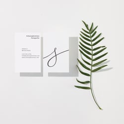 Logo & Visitenkarten – Schneeglückchen Fotografie