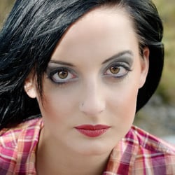 Make-Up-Artist: Carina   Model: Caro / Munich