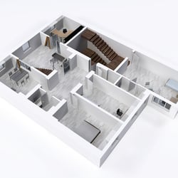 möblierte Wohnung 1 b