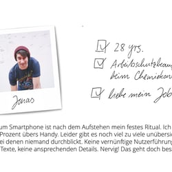 Zielgruppenanalyse mithilfe von Personas