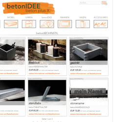 Produktfotografie – Beton Ideen