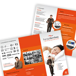 Faltflyer Kamps Services