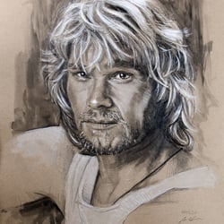 Patrick Swayze Portrait