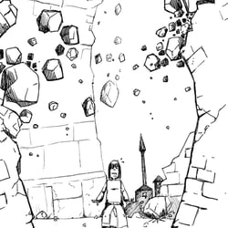 Illustration „Ruins“