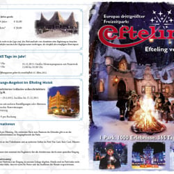 Efteling Parkbroschüre – Layout und Gestaltung