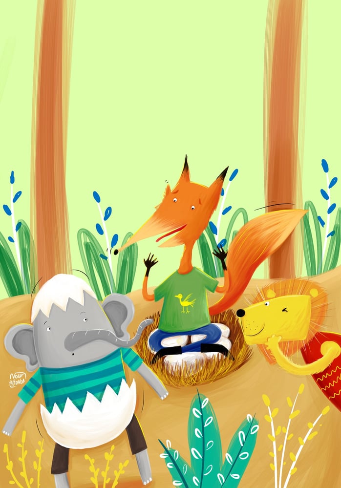 If the fox laid an elephant!