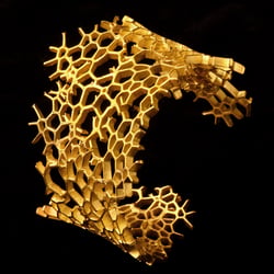 Water Armschmuck, 750/- Gelbgold