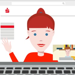 Produktfilm „Video Legitimation“ Sparkasse KölnBonn