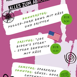 Preistafel Wochenaktion