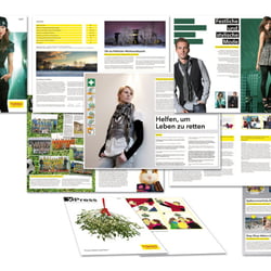 TAKKO X-PRESS 01/2010 Layout, Konzeptentwicklung und Art Direktion der Mitarbeiterzeitung.