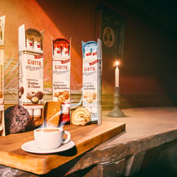 Giotto Momenti Branding. Konzeption, Design und 3D Renderings