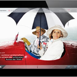 Audi Anual Report 2012 // ipad / mobile devices / web
