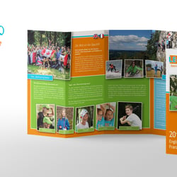 Jährlicher Programmflyer